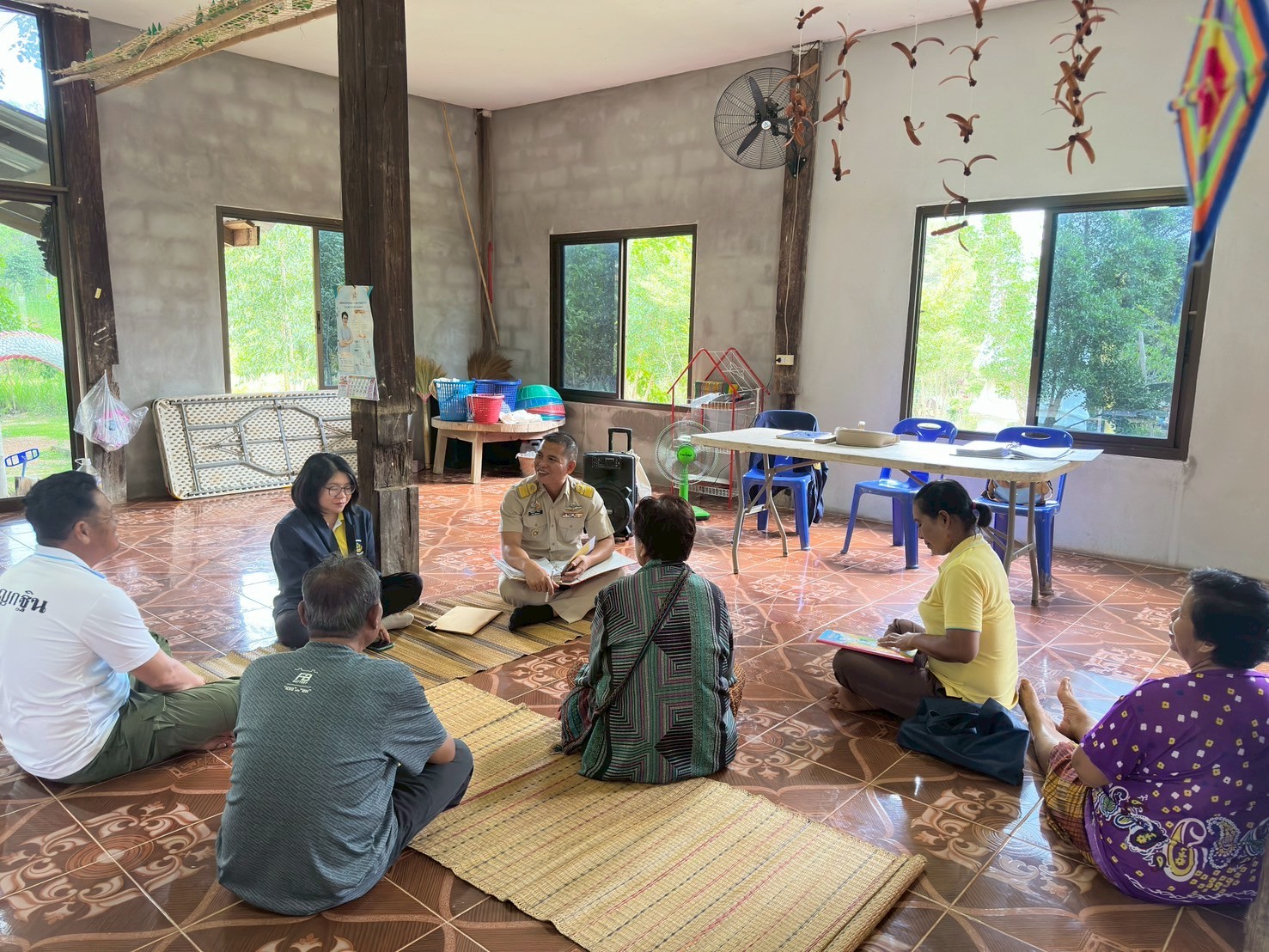 ✨พช.นาด้วง ลงพื้นที่ติดตามการดำเนินงานโครงการแก้ไขปัญหาความยากจน(กข.คจ.) 🦇🦇 🗓️วันที่ 15 กันยายน 2568